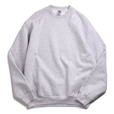 画像1: Los Angeles Apparel 14oz Heavy Fleece Crewneck - Ash (1)