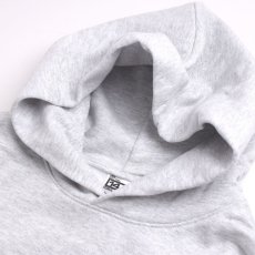 画像2: Los Angeles Apparel 14oz Heavy Fleece Hoodie Ash / ロサンゼルスアパレル 14オンス ヘビーフリース スウェットフーディ アッシュ (2)