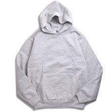 画像1: Los Angeles Apparel 14oz Heavy Fleece Hoodie Ash / ロサンゼルスアパレル 14オンス ヘビーフリース スウェットフーディ アッシュ (1)