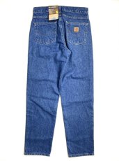 画像2: Carhartt USA B17 Relaxed Fit Tapered Leg Denim Darkstone / カーハート リラックスフィット テーパード デニム ダークストーン (2)