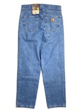 画像2: Carhartt USA B17 Relaxed Fit Tapered Leg Denim Stonewash / カーハート リラックスフィット テーパード デニム ストーンウォッシュ (2)