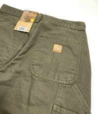 画像3: Carhartt USA B11 Washed Duck Work Pants - Moss (3)