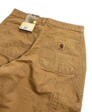 画像3: Carhartt USA B11 Washed Duck Work Pants - Brown (3)