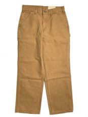 画像2: Carhartt USA B11 Washed Duck Work Pants - Brown (2)
