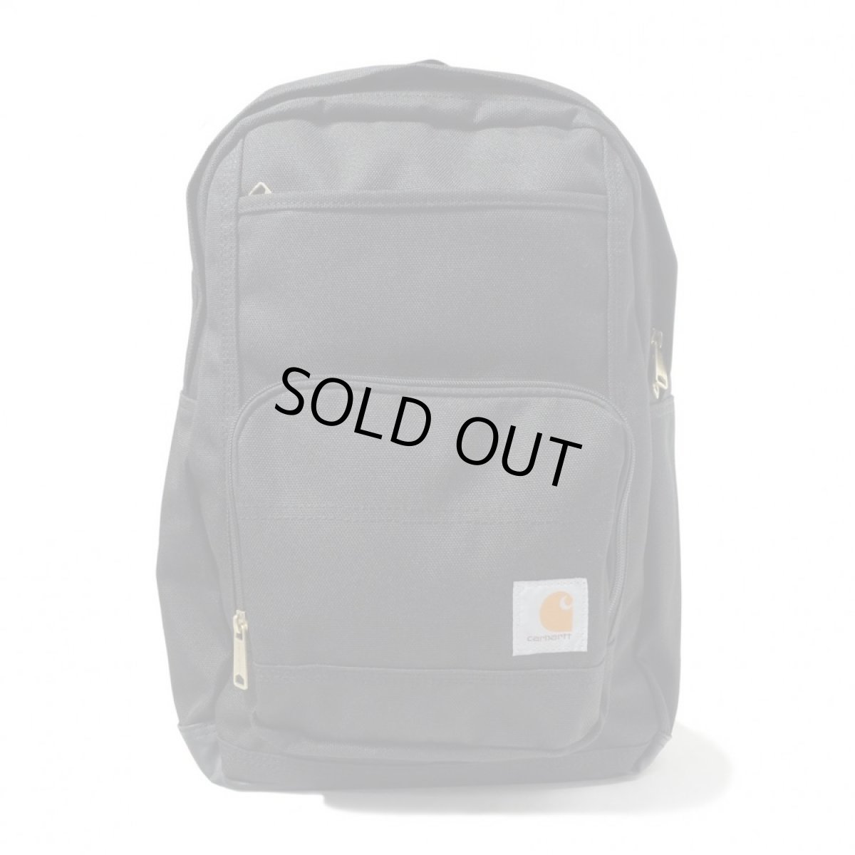画像1: Carhartt USA 23L Single Compartment Backpack - Black (1)