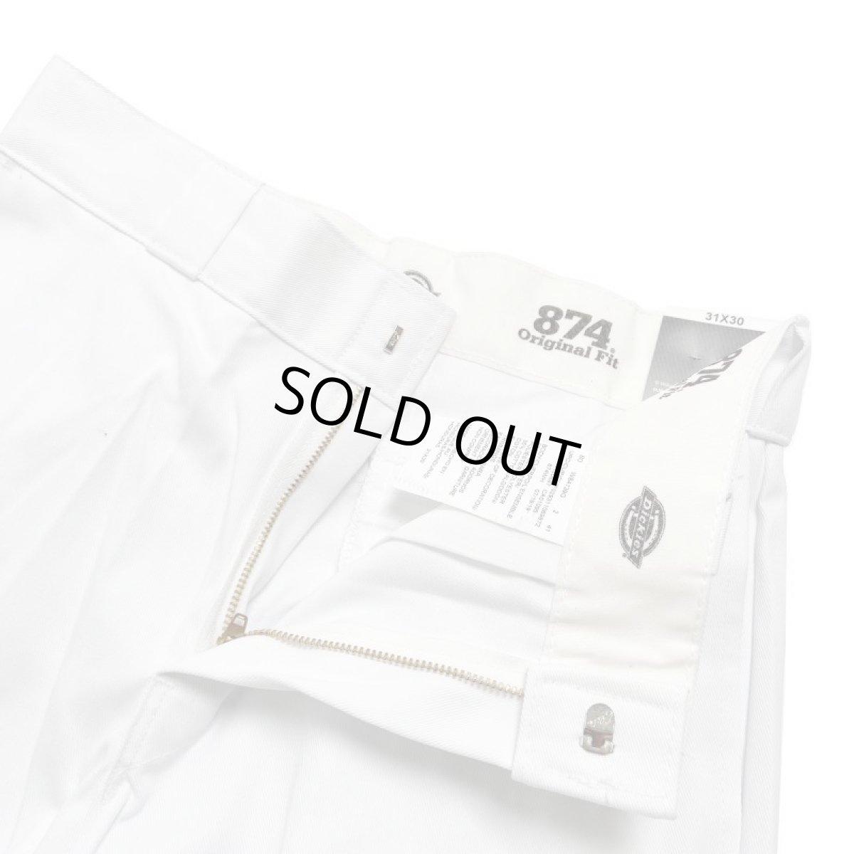 画像4: Dickies 874 Work Pants - White (WH) (4)