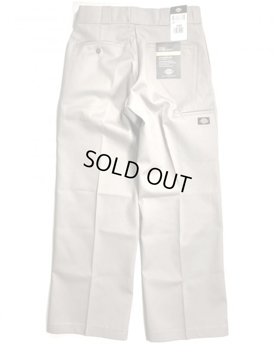 画像2: Dickies Loose Fit Double Knee Work Pants - Silver (SV) (2)