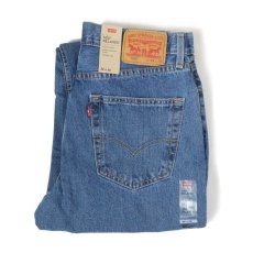 画像3: Levi's 550-4891 Relaxed Tapered Leg Jeans - Medium Stonewash (3)
