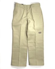 画像1: Dickies Loose Fit Double Knee Work Pants - Khaki (1)