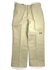 画像1: Dickies Loose Fit Double Knee Work Pants Khaki / ディッキーズ ルーズ フィット ダブルニー ワーク パンツ カーキ (1)