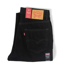 画像3: Levi's 550-0260 Relaxed Tapered Leg Jeans Black / リーバイス 550-0260 リラックスフィット テーパード デニム ブラック (3)