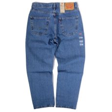 画像2: Levi's 550-4891 Relaxed Tapered Leg Jeans - Medium Stonewash (2)