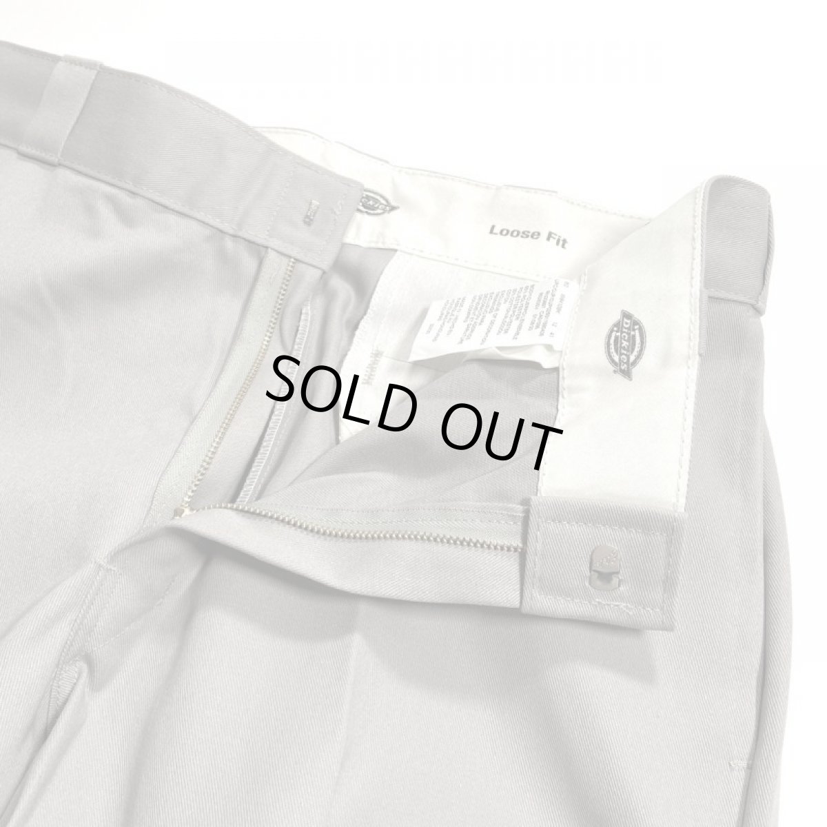 画像5: Dickies Loose Fit Double Knee Work Pants - Silver (SV) (5)