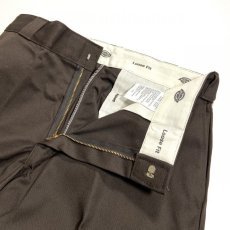 画像5: Dickies Loose Fit Double Knee Work Pants - Dark Brown (5)