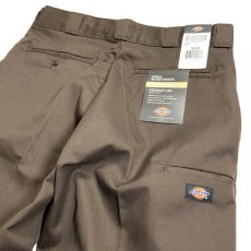 画像4: Dickies Loose Fit Double Knee Work Pants - Dark Brown (4)