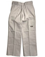 画像1: Dickies Loose Fit Double Knee Work Pants Silver / ディッキーズ ルーズ フィット ダブルニー ワーク パンツ シルバー (1)