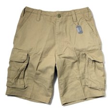 画像1: Rothco Vintage Paratrooper Cargo Shorts - Khaki (1)