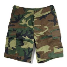 画像1: Rothco Tactical BDU Cargo Shorts - Woodland Camo (1)