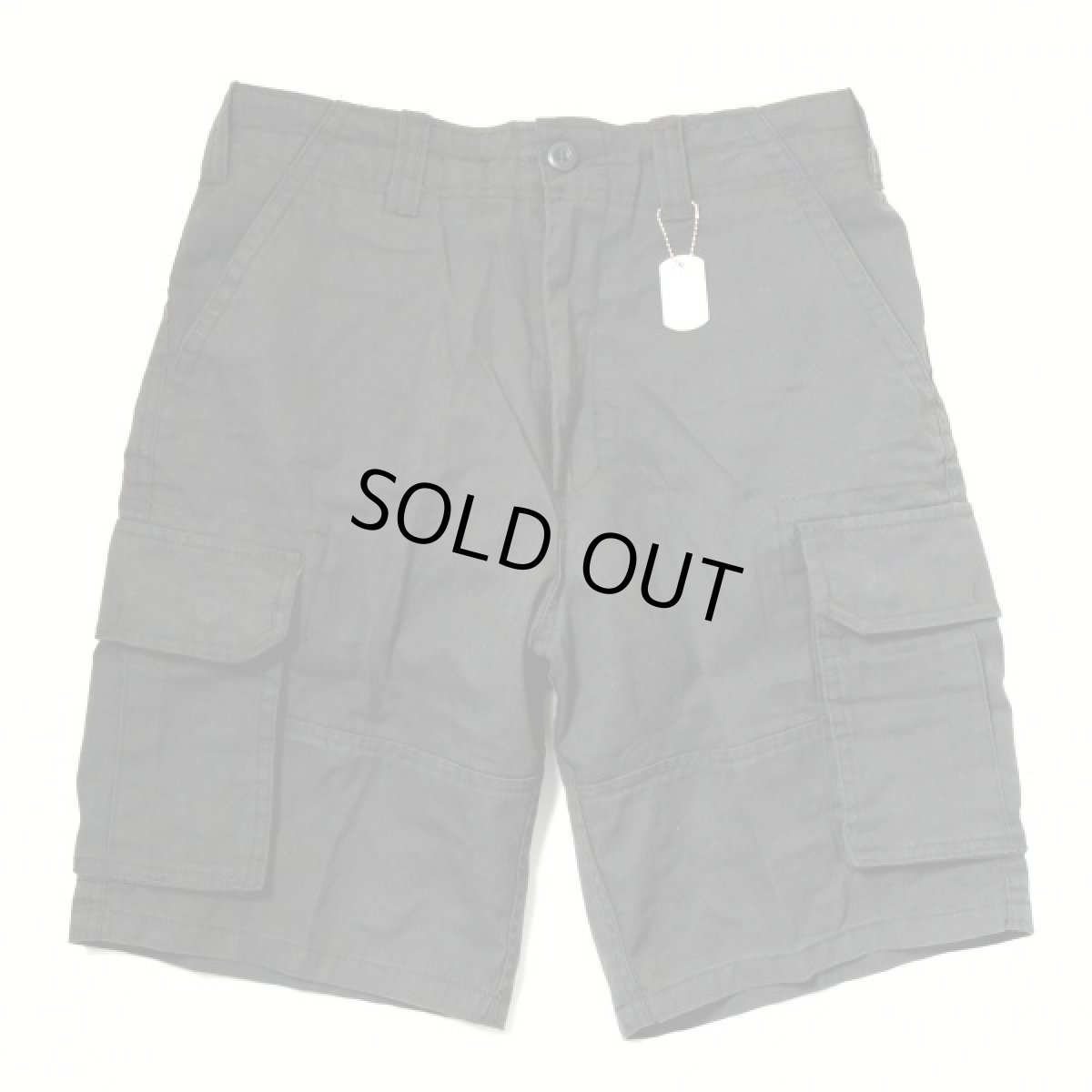 画像1: Rothco Vintage Paratrooper Cargo Shorts - Black (1)