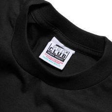 画像2: PRO CLUB S/S Heavyweight Cotton Crewneck T-Shirts - Black (2)
