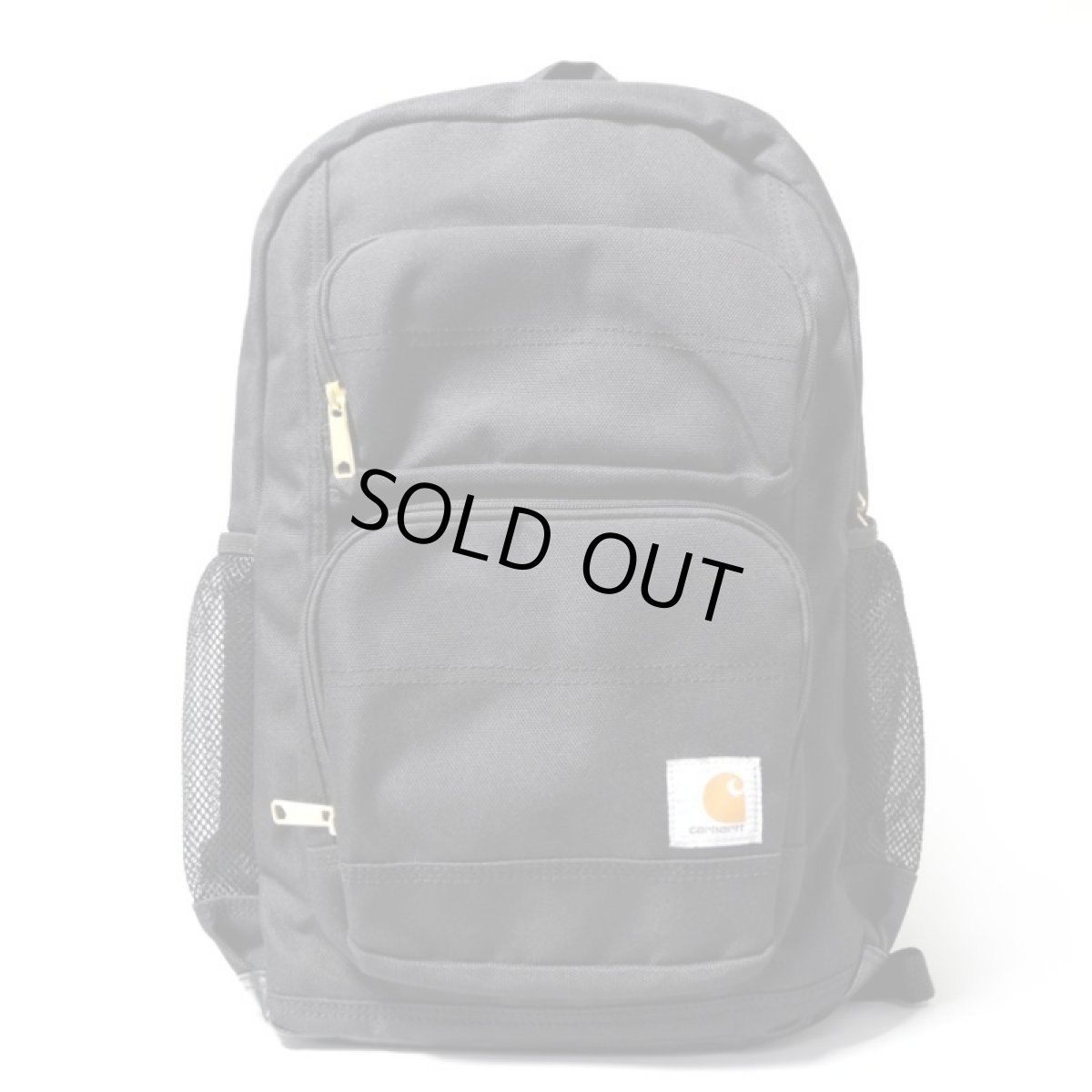 画像1: Carhartt USA 27L Single Compartment Backpack - Black (1)
