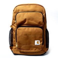 画像1: Carhartt USA 27L Single Compartment Backpack - Brown (1)