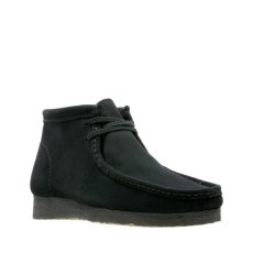画像2: Clarks Wallabee Boots Black Suede (2)