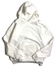 画像1: Los Angeles Apparel 14oz Heavy Fleece Hoodie - White (1)