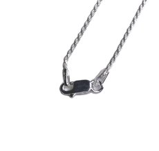 画像3: 925 Sterling Silver 1.5mm Chain Necklace - Rope (3)