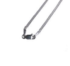画像3: 925 Sterling Silver 1.5mm Chain Necklace - Curb Link (3)