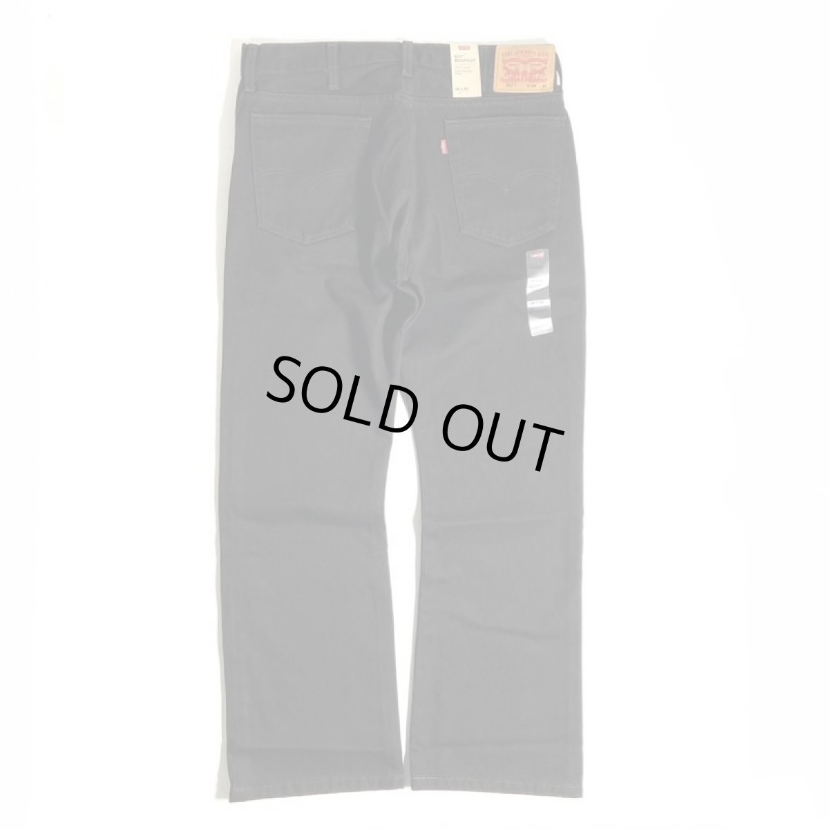 画像2: Levi's 517-0260 Bootcut Jeans - Black (2)