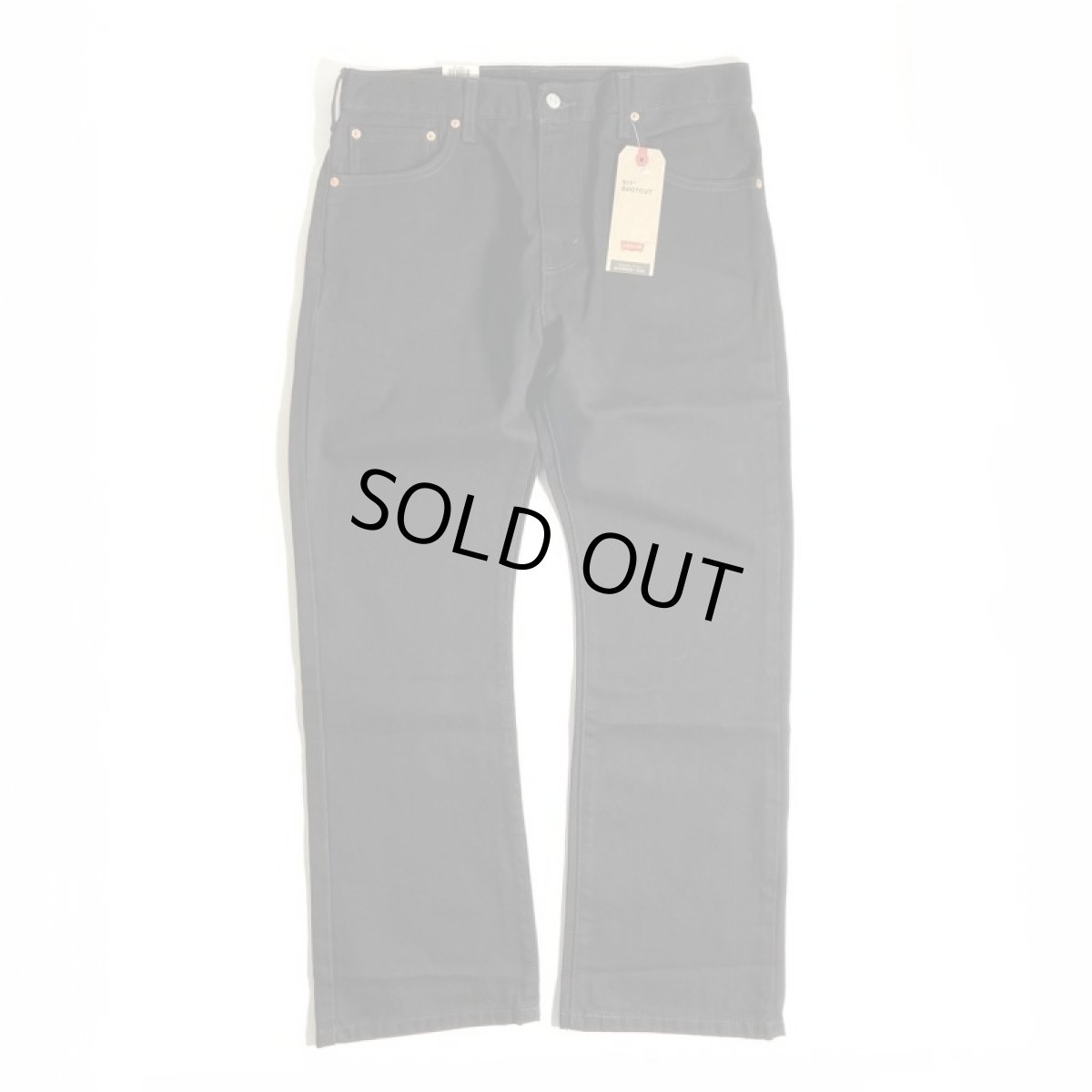 画像1: Levi's 517-0260 Bootcut Jeans - Black (1)