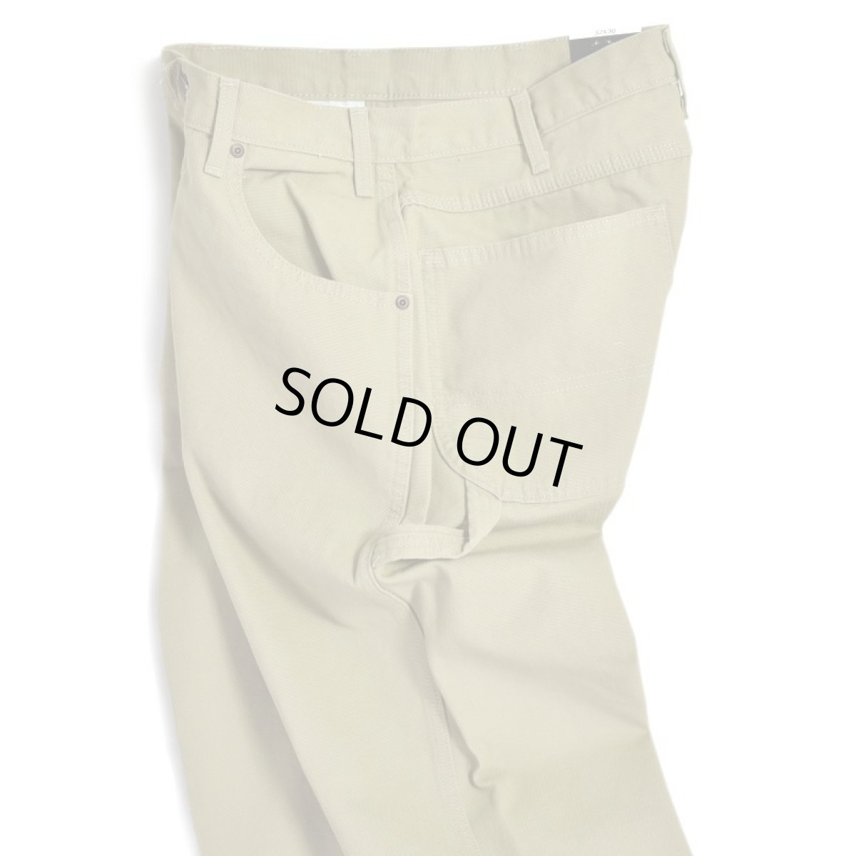 画像5: Dickies Relax Fit Straight Leg Carpenter Duck Jeans - Desert Sand (RDS) (5)