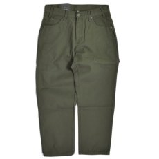 画像2: Dickies Relax Fit Straight Leg Carpenter Duck Jeans - Moss Green (RMS) (2)