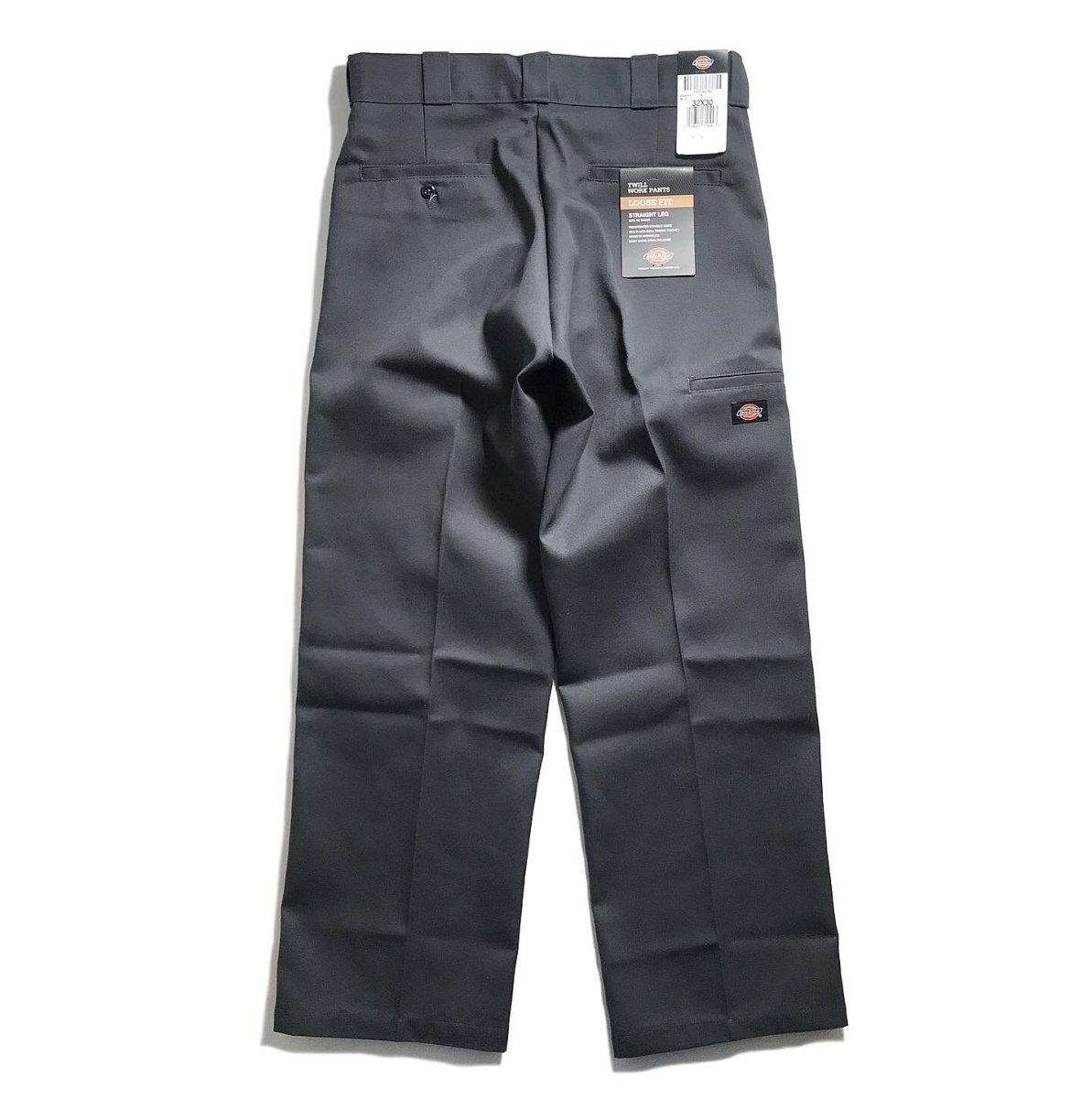 画像2: Dickies Loose Fit Double Knee Work Pants - Charcoal (CH) (2)