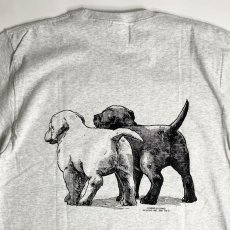 画像2: Coming & Going Designs Labrador Puppies Tee - Ash (2)