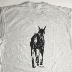 画像2: Coming & Going Designs Doberman Cropped Ears Tee - Ash (2)