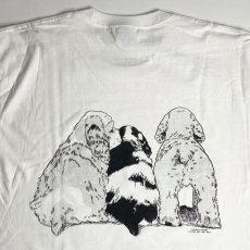 画像2: Coming & Going Designs American Cocker Puppies T-Shirts White / カミングアンドゴーイングデザイン アメリカンコッカー パピーズ Tシャツ ホワイト (2)