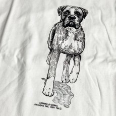 画像3: Coming & Going Designs Boxer Dropped Ears Tee - White (3)