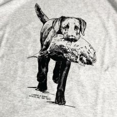 画像3: Coming & Going Designs Labrador Hunting T-Shirts Ash / カミングアンドゴーイングデザイン ラブラドールハンティング Tシャツ アッシュグレー (3)