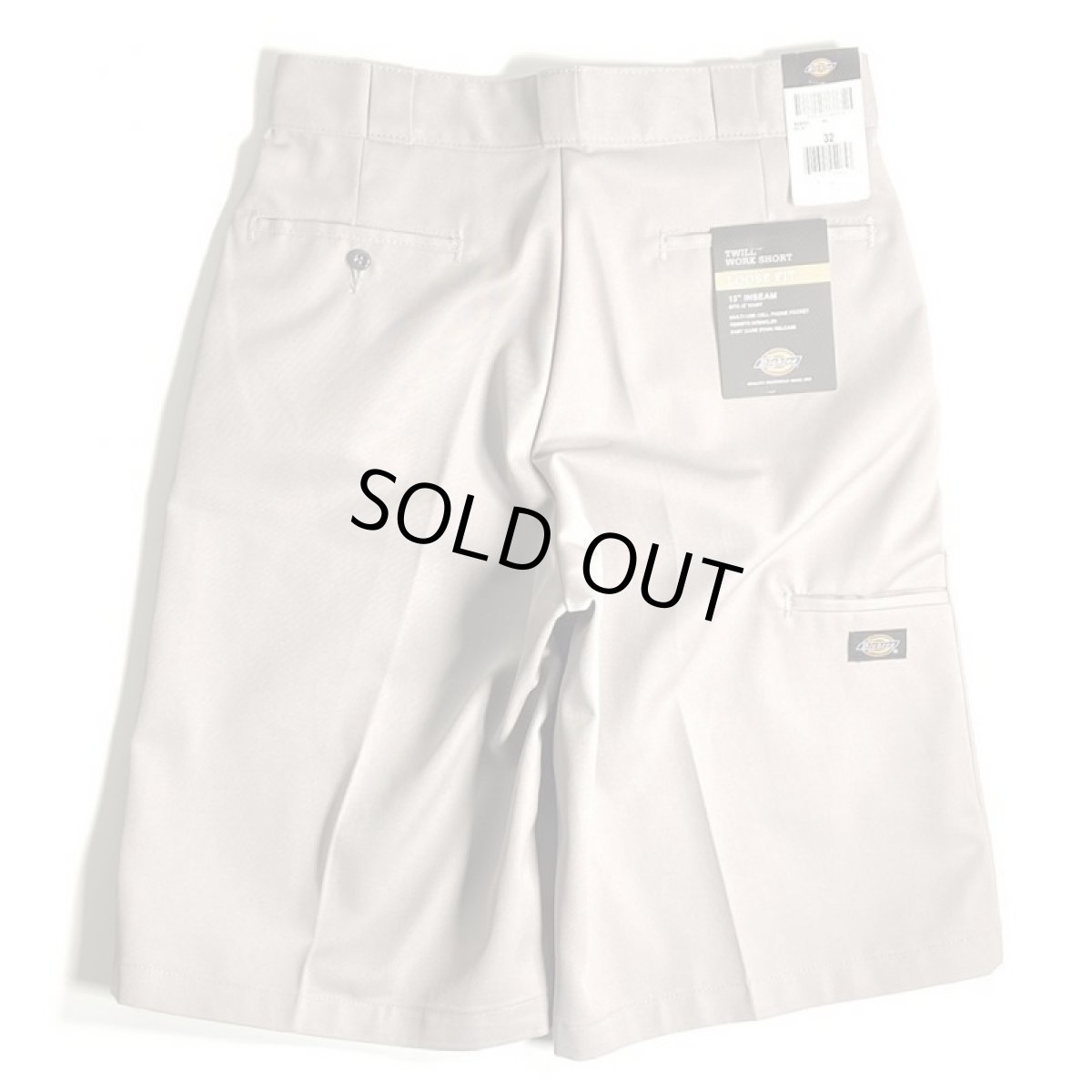 画像1: Dickies 13" Loose Fit Multi-Use Pocket Work Shorts - Silver (1)