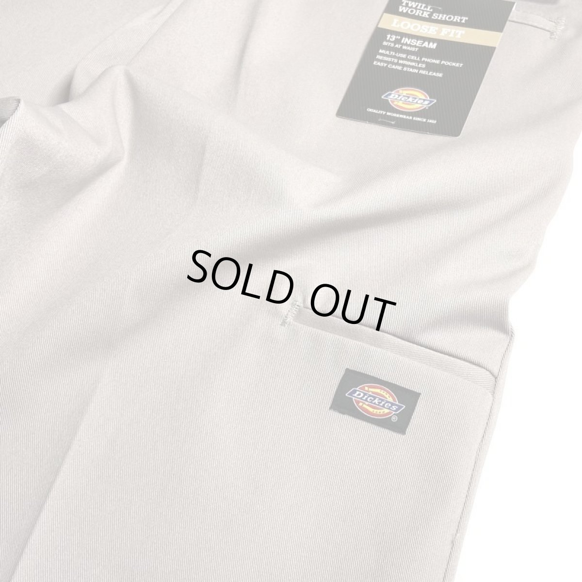 画像3: Dickies 13" Loose Fit Multi-Use Pocket Work Shorts - Silver (SV) (3)
