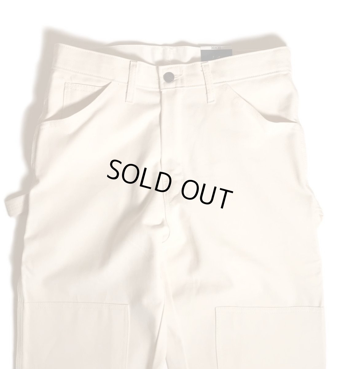 画像3: Dickies Relax Fit Double Knee Carpenter Pants - Natural (3)