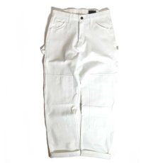 画像1: Dickies Relax Fit Double Knee Carpenter Pants - White (1)
