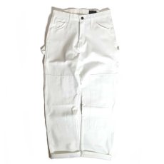 画像1: Dickies Relax Fit Double Knee Carpenter Pants White / ディッキーズ リラックス フィット ダブルニー ペインター ホワイト (1)