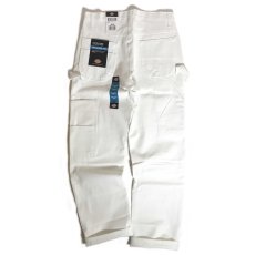 画像2: Dickies Relax Fit Double Knee Carpenter Pants - White (2)