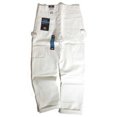 画像2: Dickies Relax Fit Double Knee Carpenter Pants White / ディッキーズ リラックス フィット ダブルニー ペインター ホワイト (2)