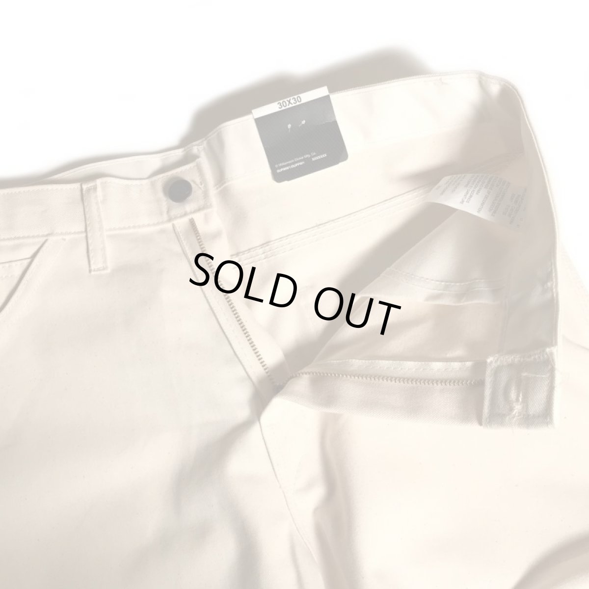 画像5: Dickies Relax Fit Double Knee Carpenter Pants - Natural (5)