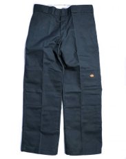 画像1: Dickies Loose Fit Double Knee Work Pants - Dark Navy (1)