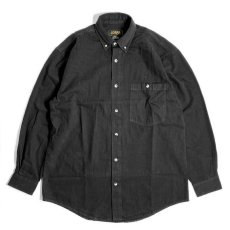 画像1: Cobra Caps L/S Heavyweight Denim Shirts - Black (1)